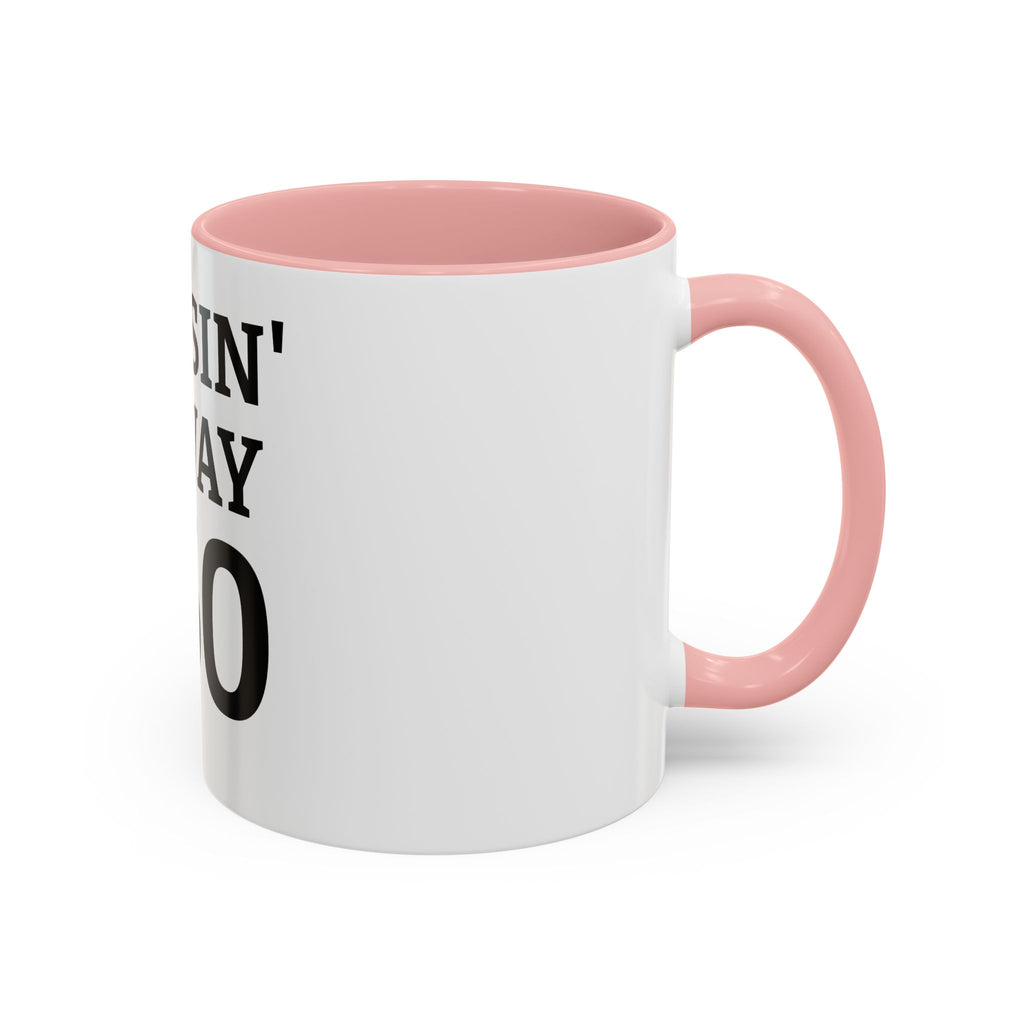 Cruisin' My Way Into 60 Accent Coffee Mug — Funny 60th Birthday Gift